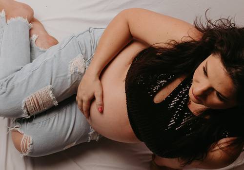 Gestante de Mônica e Angelo