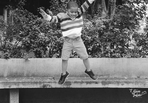 Ensaio infantil de Miguel