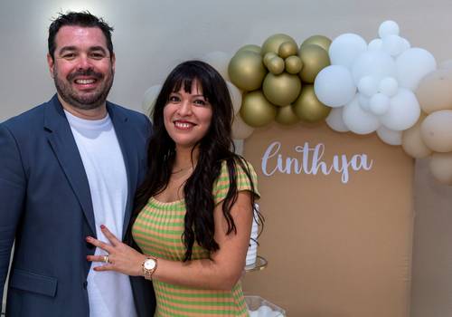 aniversário de Cinthya