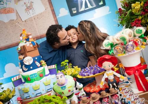 aniversários de Heitor -  4 anos