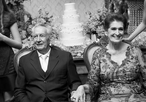 casamentos de Bodas de ouro de Alacir e Ernestino