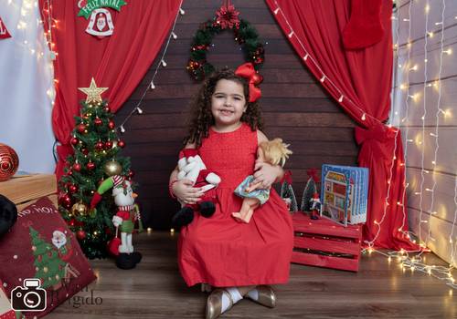 Estúdio de Ensaio de Natal Thati e Maju