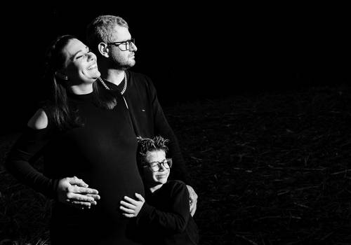 Sessão de Gravidez de À Doce Espera da Catarina