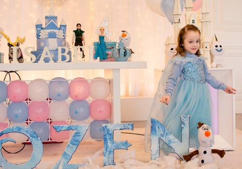 Aniversário Infantil de 4 Anos da Isabel! Ou seria Frozen? :)