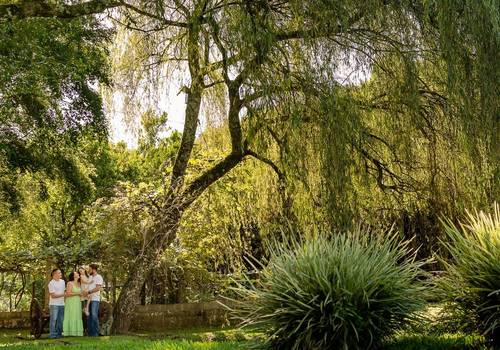 Fotografia de Família de Bia, Antony, Liane e Michel!