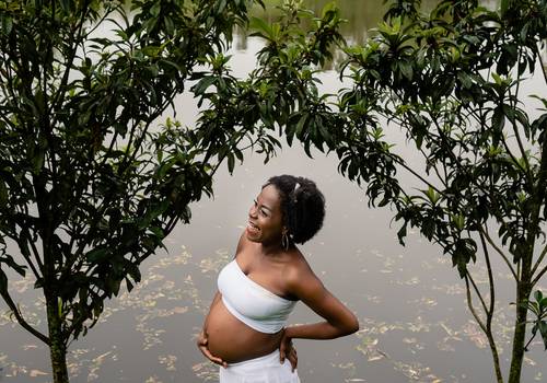 Sessão de Gravidez de À Doce Espera da Jade
