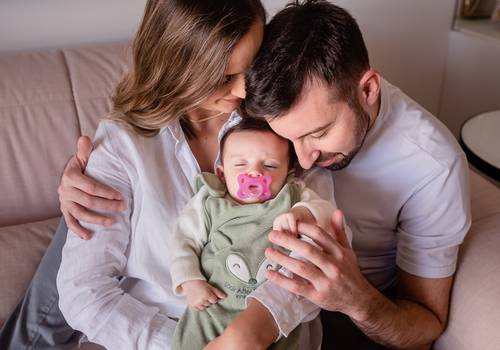 Fotografia de Família de Elisa | 4 Meses