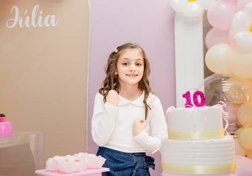 Aniversários de Júlia - 10 Anos
