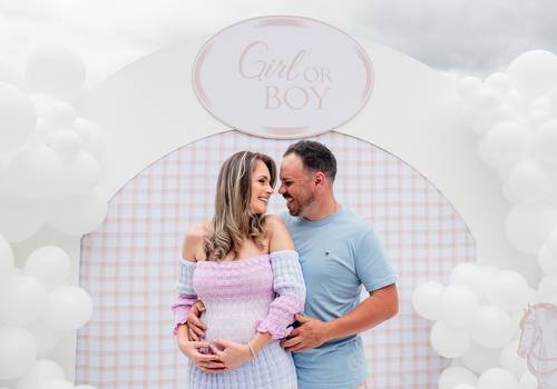 Fotografia de Família de Chá Revelação | Ravi