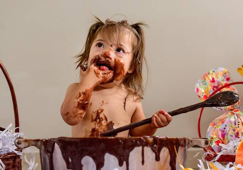 Sessão de Páscoa de Páscoa da Júlia