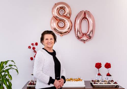 Aniversários de Vó Hilda | 80 Anos