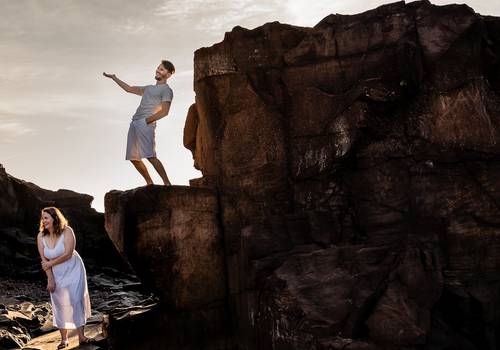 Sessão de Casal de Vanessa & Tiago | Pré Casamento nas Praias de Torres