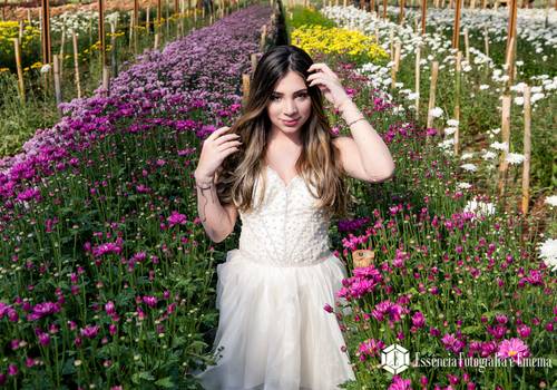 Ensaio fotográfico de Ensaio da debutande Leticia