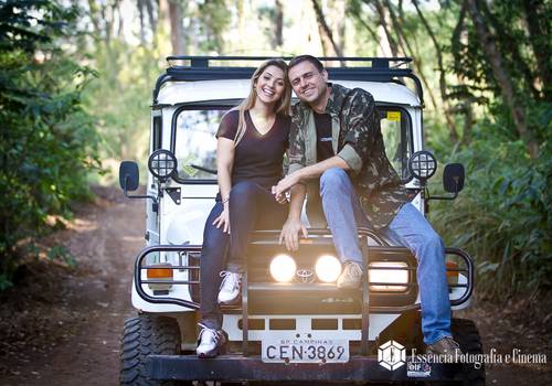 Ensaio fotográfico de Vivian e Luis Renato