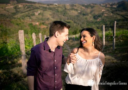 Ensaio fotográfico de Samantha e Matheus