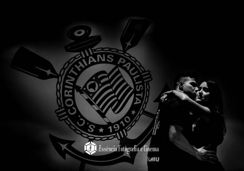 Ensaio fotográfico de Ensaio fotografico de noivos na arena Corinthians em SP