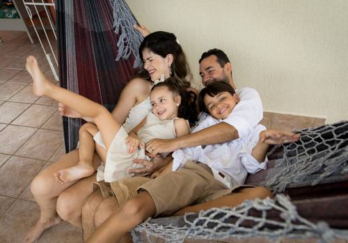 Fotos de Família de Ensaio em Família - Gabi e Tiago