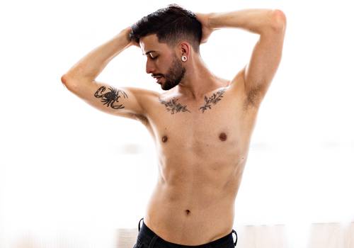 Sensual Masculino de Luiz - Ensaio Sensual - Sensitive Project