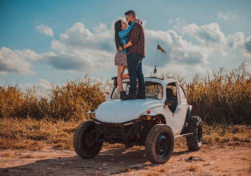 Pré Wedding de Ensaio Pré Casamento - Letícia e Rodrigo