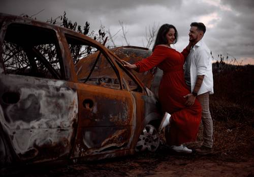 Pré Wedding de Ensaio Pré Casamento - Isabel e Júnior