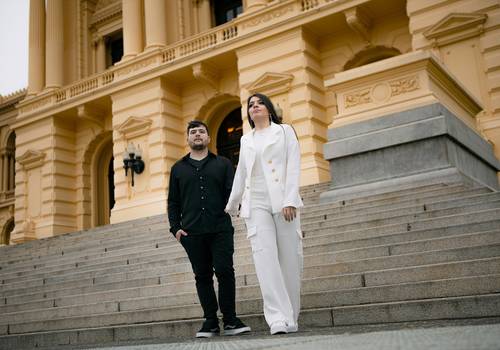 Pré Wedding de Ensaio Pré Casamento - Carol e Mateus