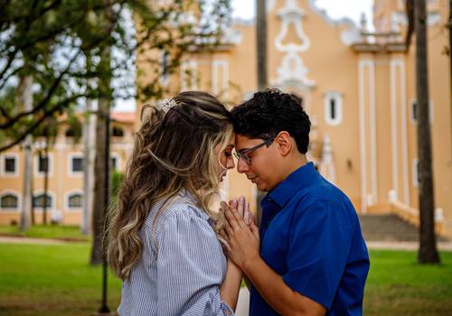 Pré Wedding de Ensaio Pré Casamento - Amanda e João