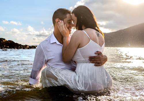 Pré Wedding de Ensaio Pré Casamento - Denise e Leandro