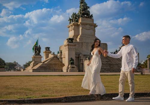 Pré Wedding de Ensaio Pré Casamento - Gi e Marco