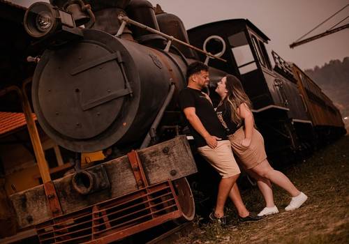 Pré Wedding de Ensaio Pré Casamento - Evelyn e João