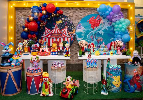 Aniversário/Batizado Infantil de Aniversário Ju e Pedro