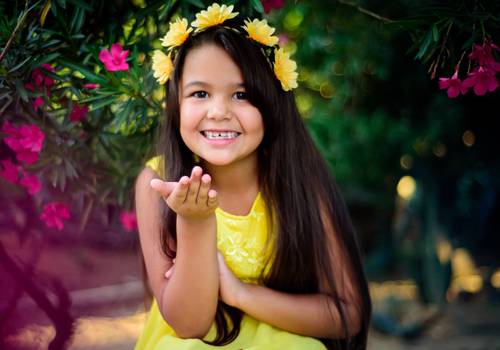 Ensaio Infantil de Júlia 