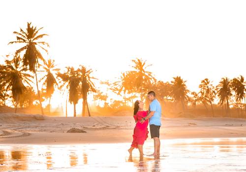 Ensaios de Pre wedding Fabiana + Keno