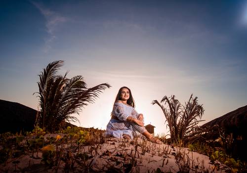 Debutante de Ensaio debutante Maria Clara