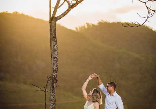 Ensaio externo de Rafaelle e Diego