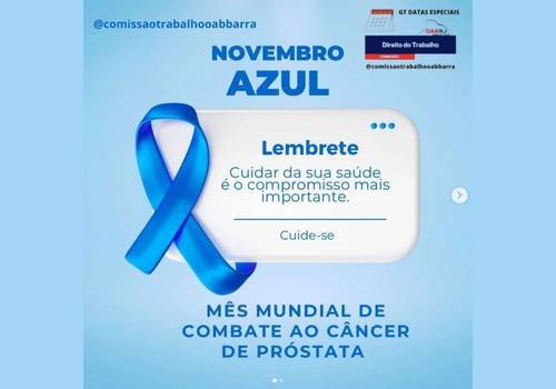 Informativo de Novembro Azul