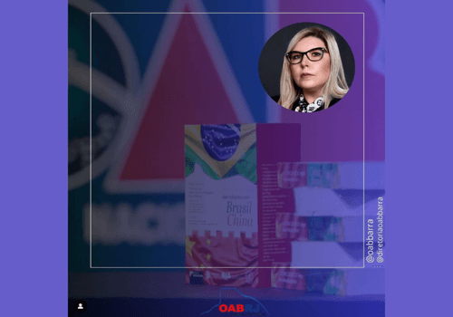 Informativo de Lançamento oficial do Livro “A Consolidação Legal das Relações Brasil China