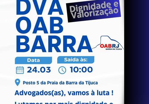 EVENTO de Caminhada pela valorização da advocacia