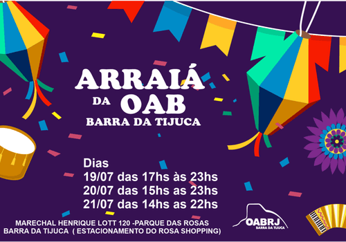 EVENTO de Arraiá OAB BARRA