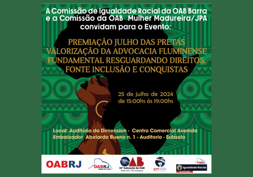 EVENTO de PREMIAÇÃO JULHO DAS PRETAS