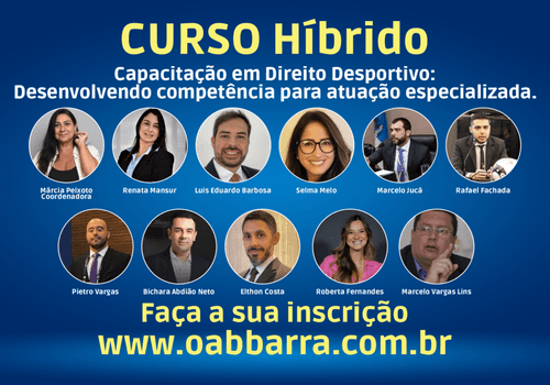 Cursos ESA de Curso Híbrido -Direito Desportivo - Parcele em até 10x*