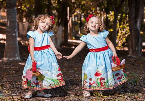 Infantil de ALÍCIA E CECÍLIA 3 ANOS