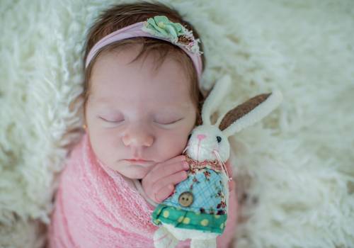 newborn de Malu com 10 dias