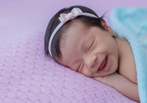 newborn de Lavinia com 7 dias