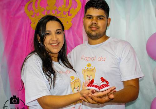 Família de Chá de Bebê - Júlia