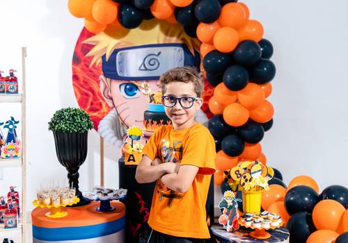 Aniversários de Arthur - 8 anos