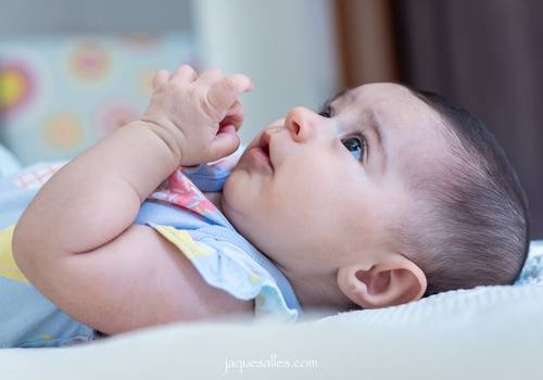 Bebê de Ensaio Fotográfico Luiza 3 meses Fotografia Infantil | RJ
