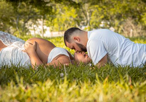 Ensaio Gestante de Andressa, Allan e Brendon