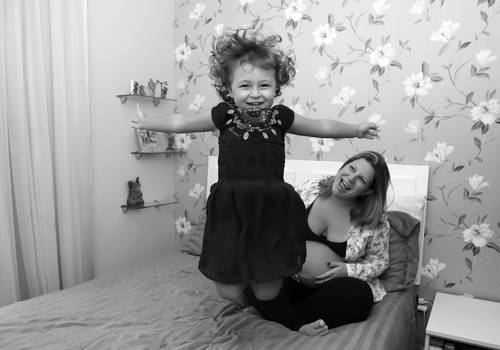 Gestante Lifestyle de Ensaio Gestante Milena