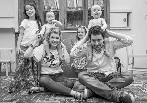 FAMILIA de Ensaio Família Maria Alice