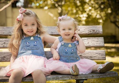 INFANTIL de ENSAIO JULIANA & GIOVANNA